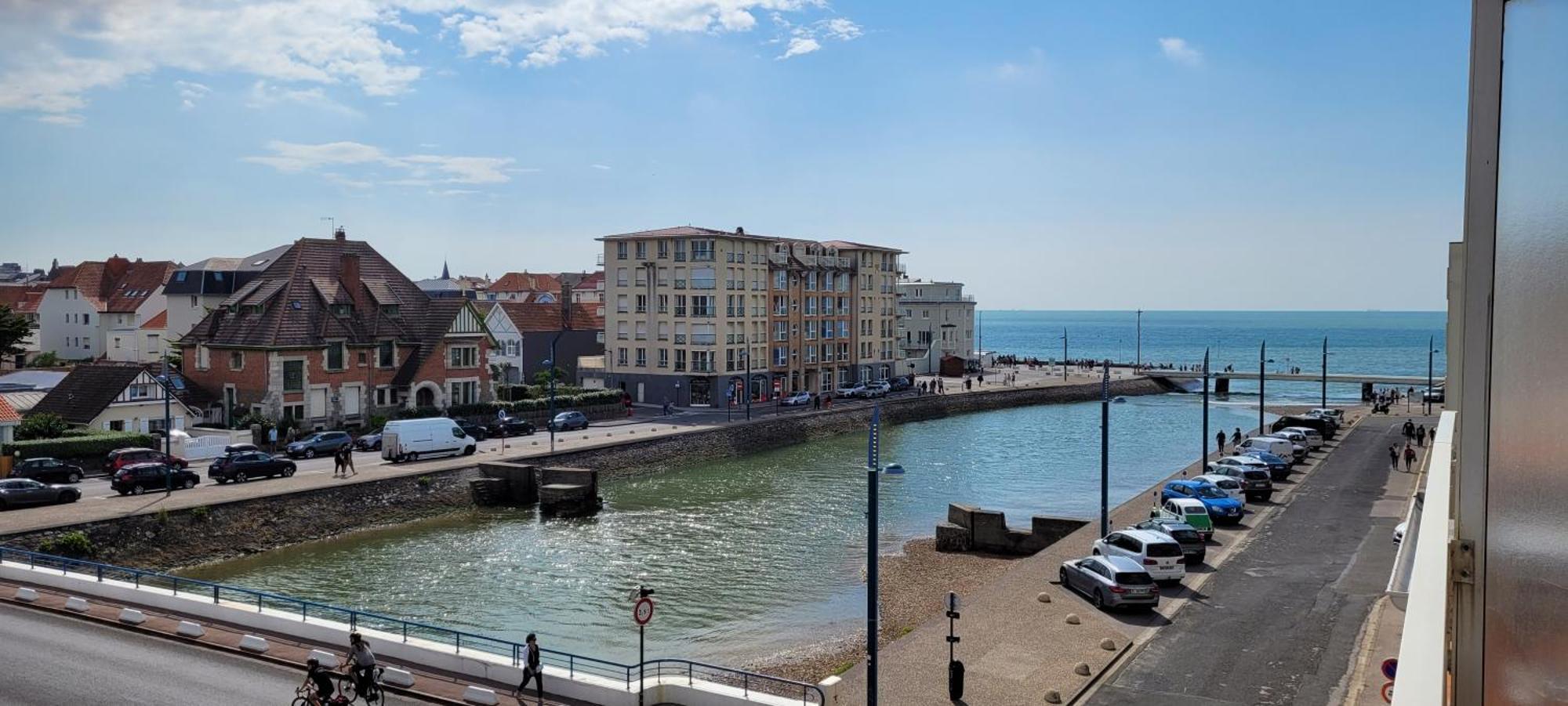 Une Jolie Vue - Appt 2 Pieces Vue Mer Balcon Sud Wimereux Ngoại thất bức ảnh